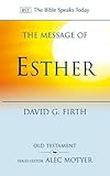 The Message of Esther book cover